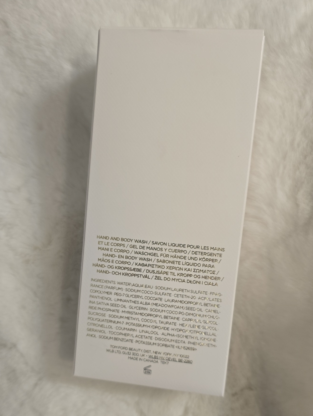 Tom Ford White Suede Hand And Body Wash 8.1fl Oz - Picture 4 of 13